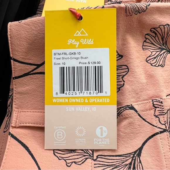 Wild Rye | Freel 12” Bike Short Ginkgo Blush - Picture 5 of 6